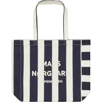 Mads nørgaard Shoppingväska - Boutique Aten - Stripe Aop Sky Cap - - One Size - Väska