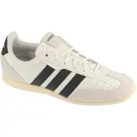 Adidas Låg sneaker 'BARREDA' ljusgrå / svart / vit
