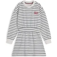 Tommy Hilfiger Stripe Relaxed Sweatshirt Dress