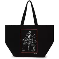 Karl Lagerfeld Shoppingväska röd / svart / vit