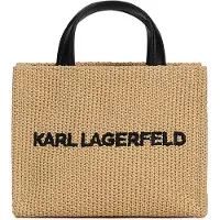 Karl Lagerfeld Handväska beige / svart