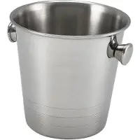 Genware Mini Isspand i Rostfritt Stål 10 Cm