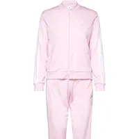 Adidas Träningsdräkt 'Dayready' rosa / vit