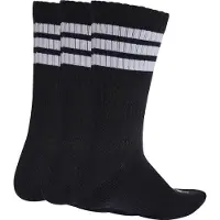 Adidas 3 Stripes Cushioned Sportswear Crew-strumpor 3 Enheter
