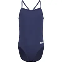 Arena Team Challenge Solid One Piece Swimsuit Girls blå 164 2022 Badkläder
