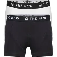The New Boxershorts - 2-pack - Noos - Svart/Vit - - 7-8 år (122-128) - Boxershorts