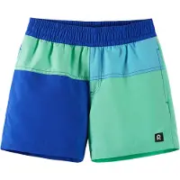 Reima Badshorts 'Palmu' blå / ljusblå / ljusgrön
