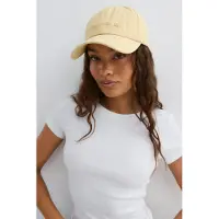 Gina Tricot  - Washed cotton cap - kepsar - Gul - ONESIZE - Dam
