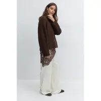 Gina Tricot  - Lace hip scarf - halsdukar & scarves - Brun - ONESIZE - Dam