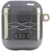 Audi IML-fodral med geometriskt mönster för AirPods 1 / 2 – Grå