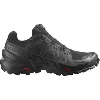 Salomon - Trailskor - Speedcross 6 Gtx W Black/Black/Phantom för UnisexUll - Storlek 36 2/3 - Svart