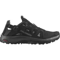 Salomon - Vandringsskor herr - Techamphibian 5 Black/Magnet/Monument för Unisex - Storlek 40 2/3 - Svart