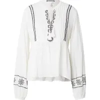 QS Blus svart / vit
