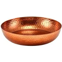 Genware Koppar Hammrad Aluminiumsskål 31cm