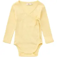 Copenhagen Colors Omlottbody l/ä - Pale Yellow - - 68 - Body L/Ä