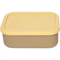 OYOY Matlåda - Yummy+ - Large - 1,3 L - Camel/Yellow - - One Size - Matlåda