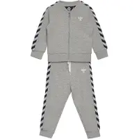 Hummel Sweatset - HMLBille - Grå - - 68 - Sweatset