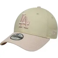 New Era Keps - 9Forty - Dodgers - Light Beige/Rosa - - 4-6 år (104-116) - Keps
