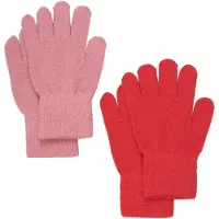 CeLaVi Handskar - Ull/Nylon - 2-pack - Cayenne - - 3-6 år - Handskar
