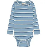 Petit Piao Body l/ä - Rib/Modal - PPElis - Infinity Striped - - 56 - Body L/Ä