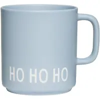 Design Letters Muggar - Favourite - Ho Ho Ho - Light Blue - - One Size - Mugg