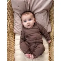 Smallstuff Body l/ä - Ull - Rose Brown - - 3 år (98) - Body L/Ä