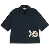 Thinking MU Blus 'ANE' marinblå / off-white
