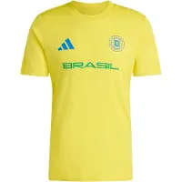 Adidas Herr-T-shirt Brazil 26 Jersey gul KH2307 (L)