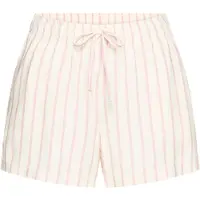 LASCANA Pyjamasbyxa rosa / vit