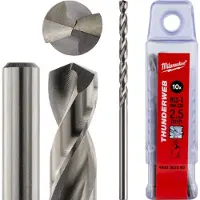 Milwaukee Borr för metall Thunderweb HSS-G; 2,5x30/57 mm; 10 st.