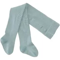 GoBabyGo Krypstrumpbyxor - Dusty Blue - - 12-18 mån - Strumpbyxor