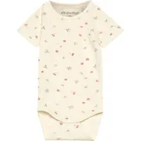 Minymo Body k/ä - Viskos - Strawberry Ice m. Jordgubbar - - 1½ år (86) - Body K/Ä
