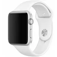 Super Merchant Rem för Apple Watch 42mm Mercury Silikon Vit