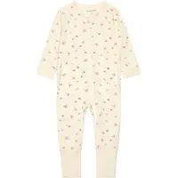 Minymo Pyjamasdräkt - Viskos - Strawberry Ice m. Jordgubbar - - 74 - Pyjamasdräkt