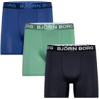 Björn Borg Boxers Microfiber 3-pack Flerfärgad Blå Mörkblå Storlek
