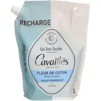 Rogé Cavaillès Cavaillès Eco-refill Bad- och duschgel Bomullsblomma Känslig hud 1L