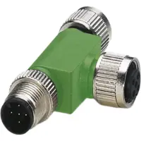 Phoenix Contact 1541186 Sensor/ställdon-fördelare & adapter M12 Adapter T-Form Antal poler (RJ): 5 1 st Piece