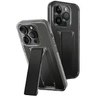 Uniq Fodral till iPhone 15 Pro Max UNIQ Heldro Mount med stativ Rökfärgat