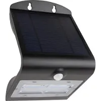 REV Solar LED Butterfly med rörelsedetektor 3,2W svart