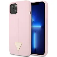 GUESS GUHCP13SSLTGU iPhone 13 mini 5,4" lila/lila hårdskal Triangel i silikon