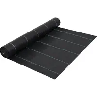 vidaXL Ogrässkyddande Agrotextil, Vit, 2x25 m, PP