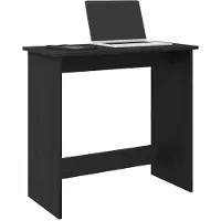 vidaXL Skrivbord åldrat trä 80x40x75 cm konstruerat trä