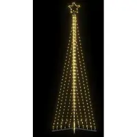 LED julgran 789 LEDs kallvit 476 cm