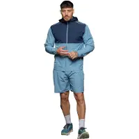 Kruze By Enzo Kruze | Herr Vävd Jacka och Shorts Set