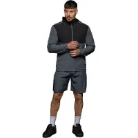 Kruze By Enzo Kruze | Herr Vävda Jacka och Shorts Set