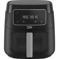Beko Multifunktion varmluftsfritös - - FRL3374B - 1900 W - 7,6 L för 2 kg pommes frites - LCD-pekskärm - Svart