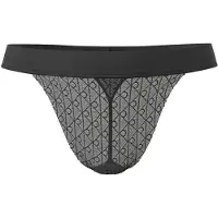 Calvin Klein Thong Microfibre Lace