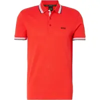 BOSS Paddy 10241663 Green Kortärmad Polotröja