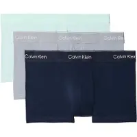 Calvin Klein 3 Pack Low Rise Trunks Icon Cotton Stretch