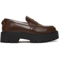 Tommy Hilfiger Tommy Jeans Archive Leather Chunky Cleat Loafers